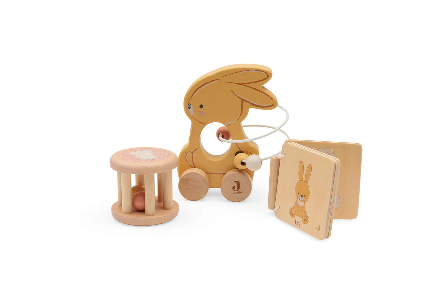 Houten Giftset - Jollies - Bunny Luz
