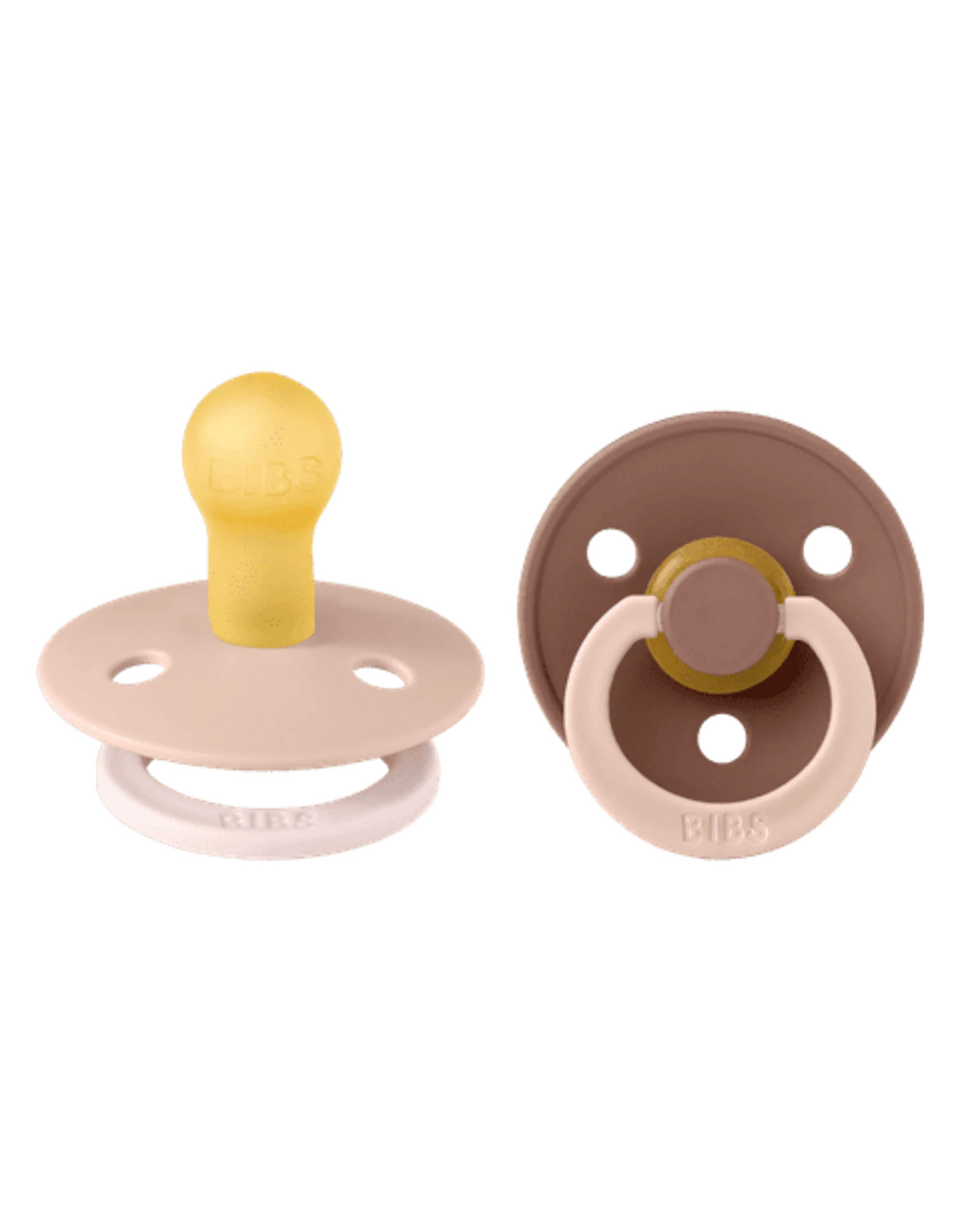 BIBS Studio Fushion 2 pack Blush/Woodchuck