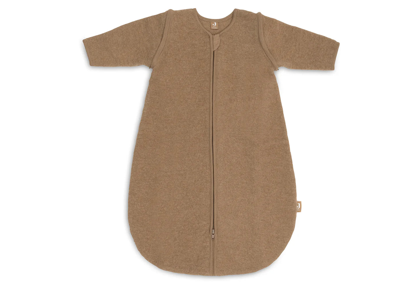 Slaapzak met afritsbare mouw Rond - Merino Wol