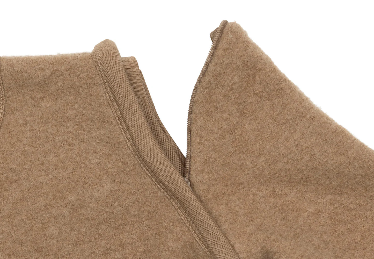 Slaapzak met afritsbare mouw Rond - Merino Wol