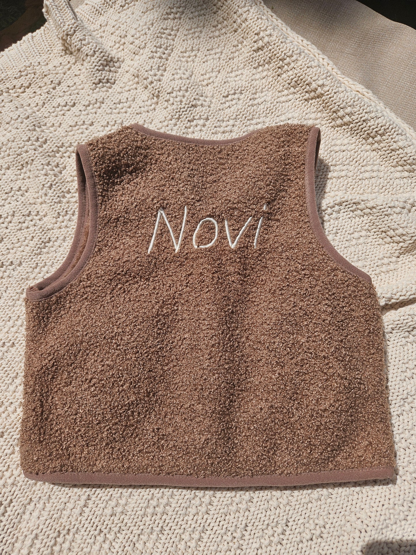 Gilet boucle