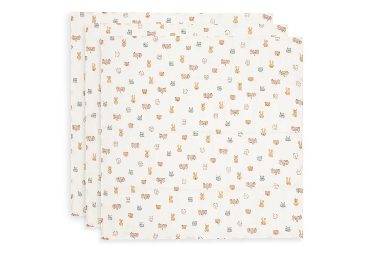 Hydrofiele Doek Small 70x70cm - Jollies - 3 Stuks