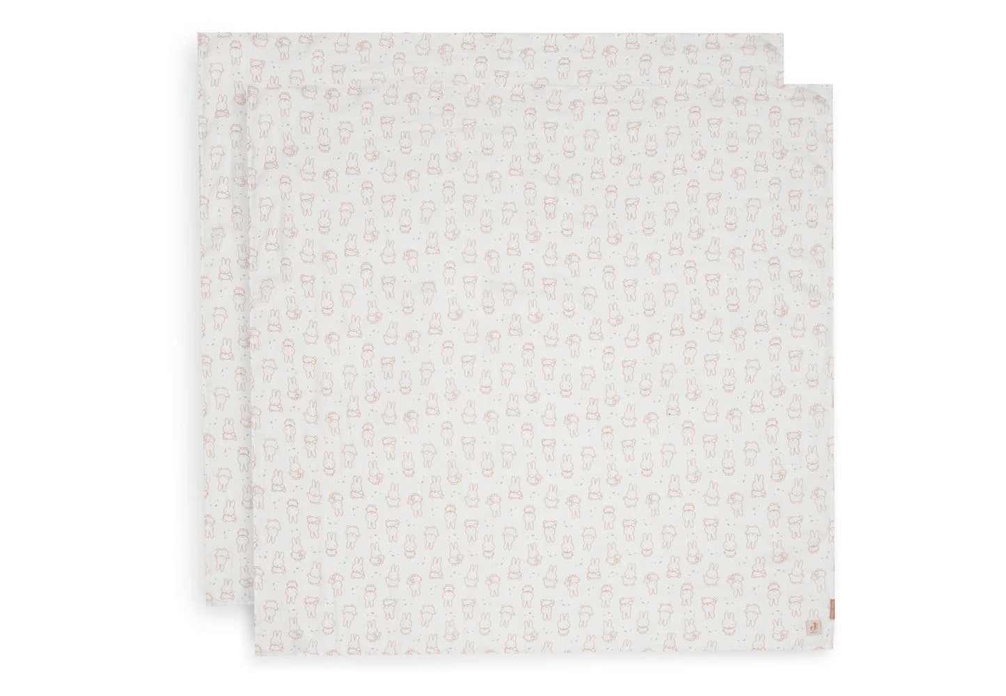 Hydrofiele Doek Large 115x115cm Nijntje Moments - Light Terra - 2 Stuks