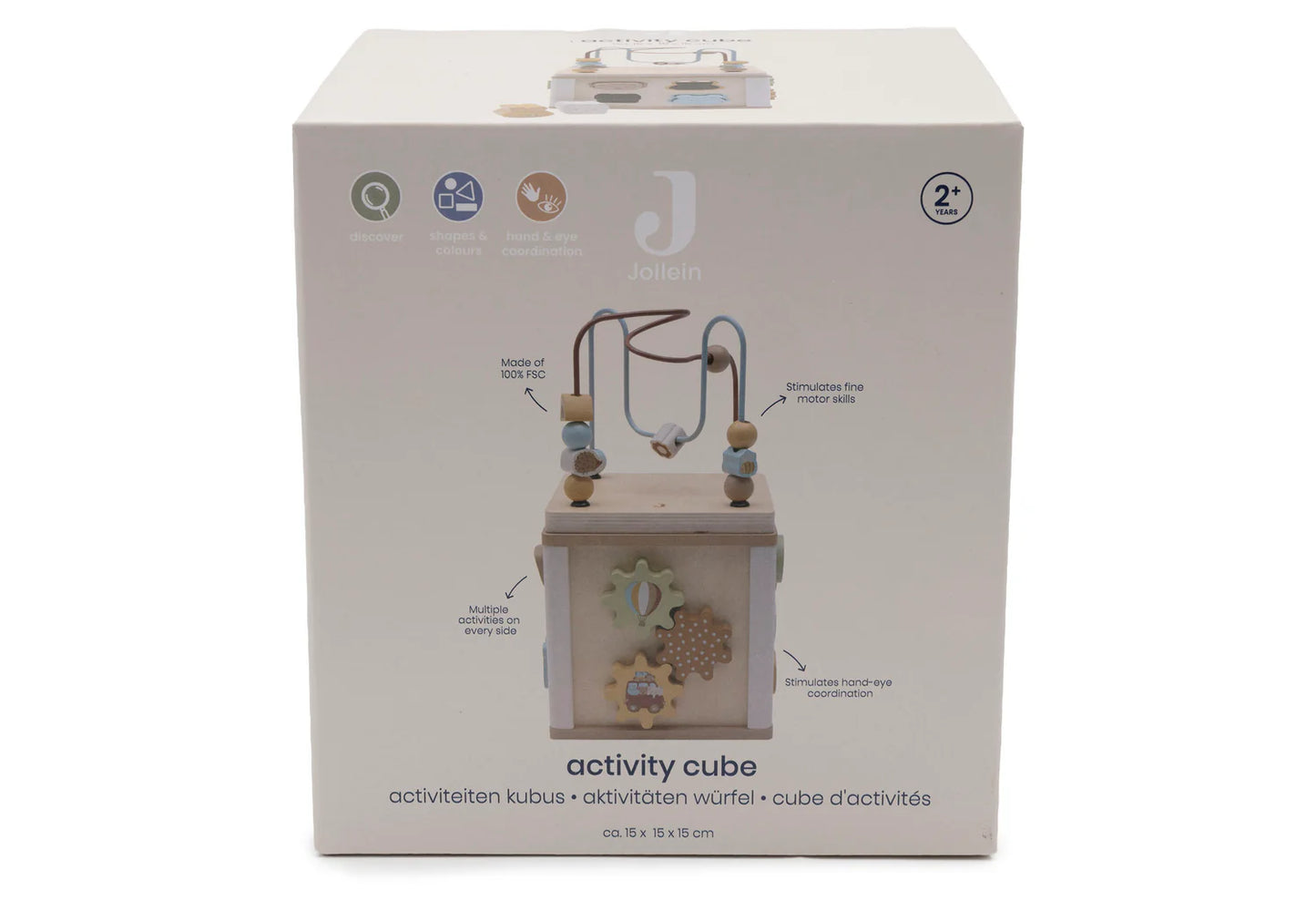 Houten Activiteitenkubus - Jollies