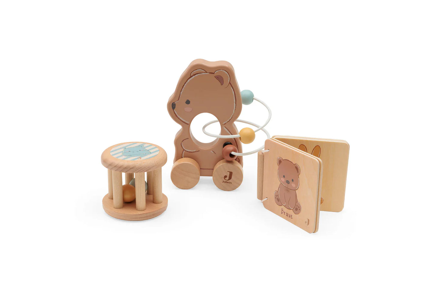 Houten Giftset - Jollies - Bear Brave