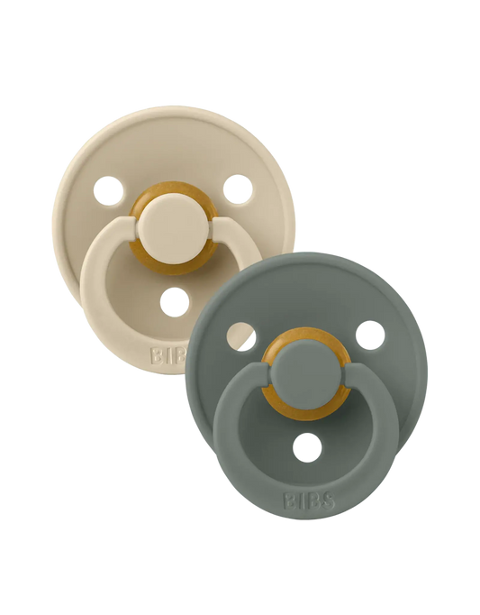 BIBS Colour 2 pack Vanilla/Pine