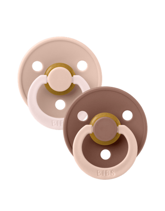 BIBS Studio Fushion 2 pack Blush/Woodchuck