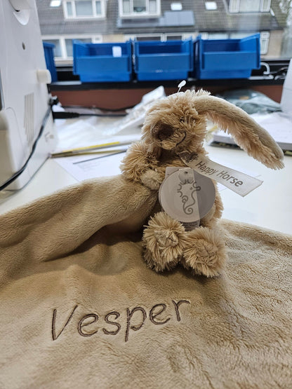 Mini Rabbit Richie met doekje