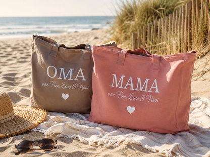 Premium katoenen tas oma van.. of mama van..