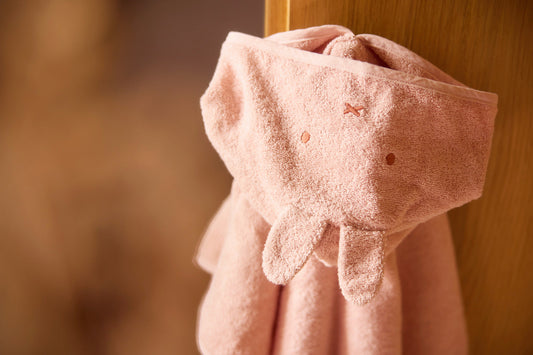 Badponcho nijntje Silk Rose