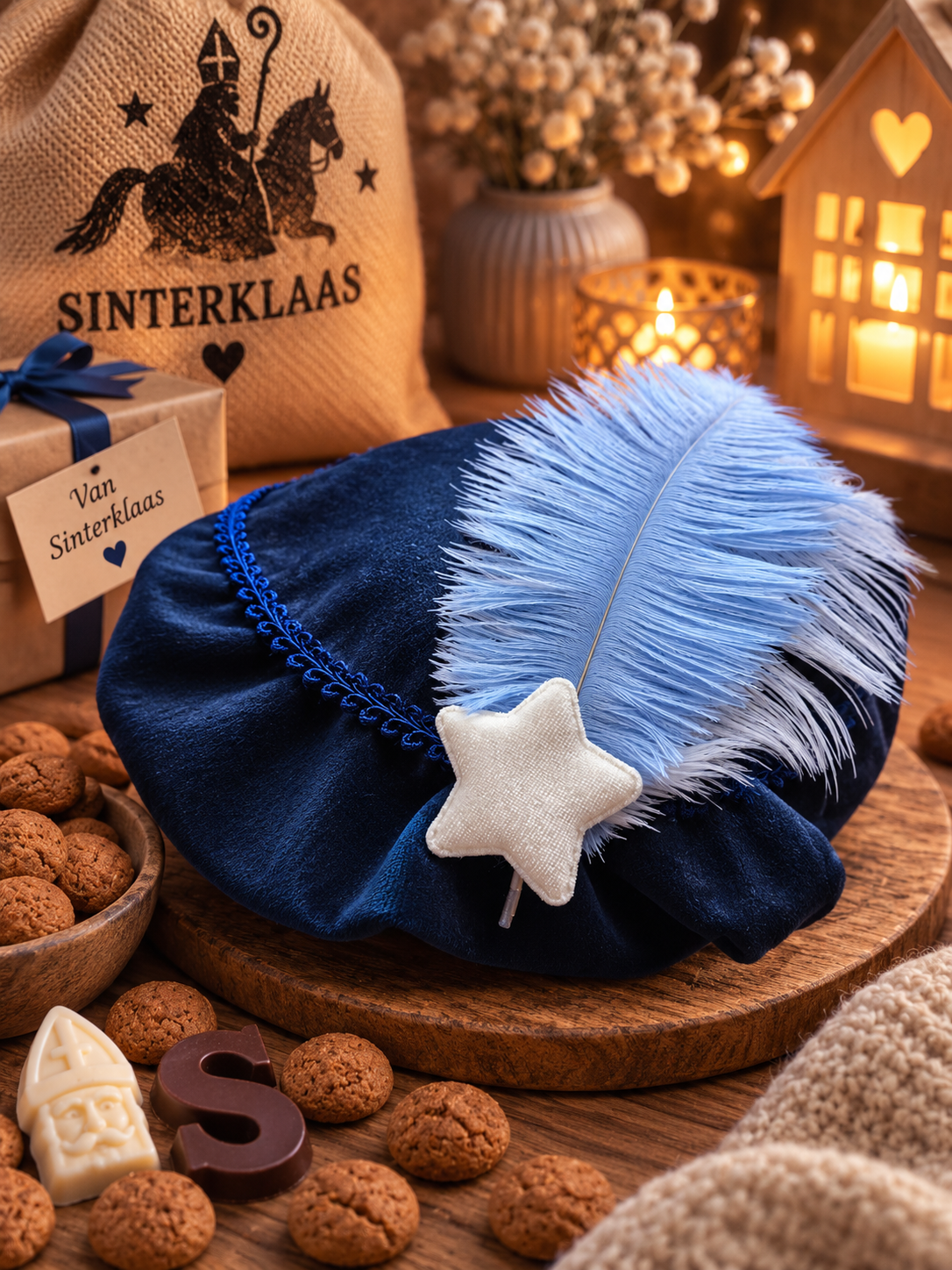 Pietenmuts - Donker blauw
