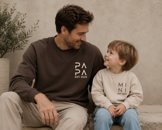 Sweater Papa/mama + Mini