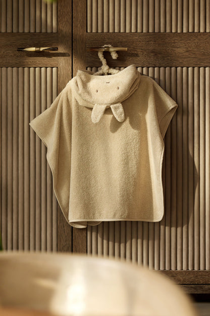 Badponcho nijntje Warm Sand