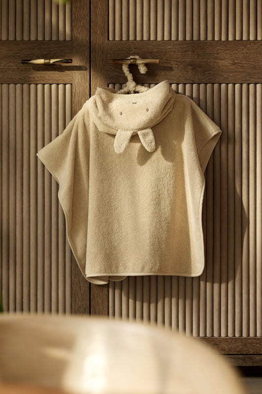 Badponcho nijntje Warm Sand