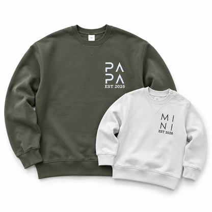 Sweater Papa/mama + Mini